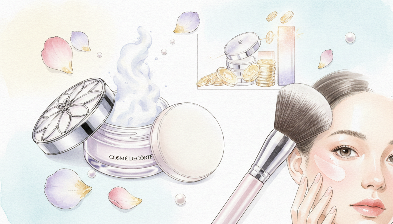コスメデコルテフェイスパウダーって本当に買い？新ルースパウダーをコスパ検証！