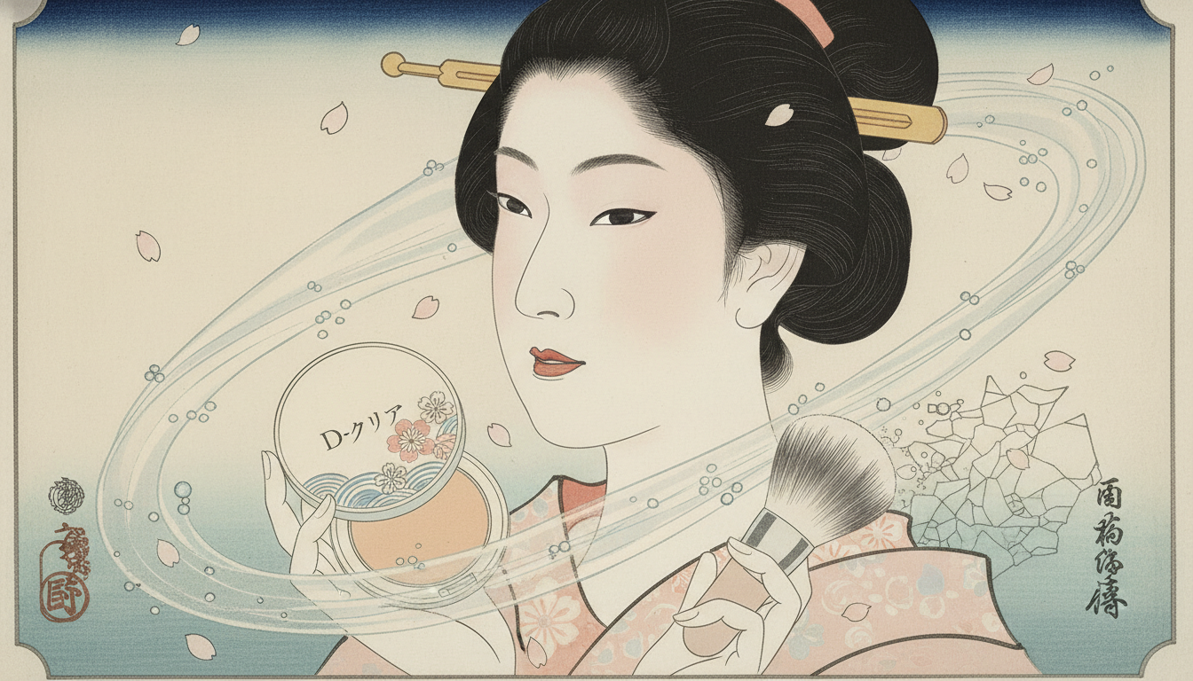 D-クリア パウダーファンデは本当に陶器肌になれる？崩れにくさの秘密を徹底解剖！