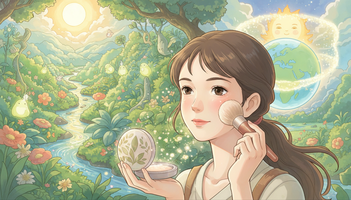 ミネラルUVプロテクトパウダーは本当にすごい？肌と地球に優しいUVケアの真実とは？