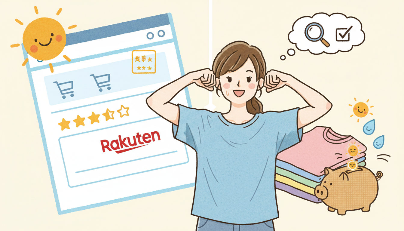 汗染み防止Tシャツ（イーザッカマニア系）は本当に効果ある？楽天のリアルな声とコスパを徹底検証！