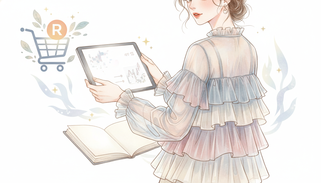 La-gemme系シアー・フリルデザイントップスが今、楽天で一番売れてるって本当？失敗しない選び方を徹底解説！