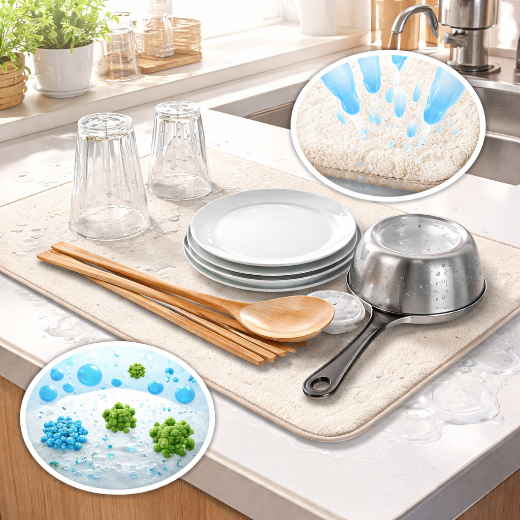 楽天で話題！テイジンあっちこっち水切りマットは本当に買うべき？驚きの速乾・抗菌力を徹底解説！