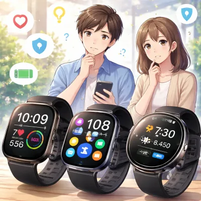 失敗しないスマートウォッチ選びの最新比較！本当に買いなのはどれ？