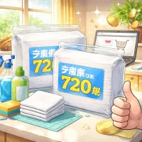 不織布クロス（大容量720枚）は本当にコスパ最強？楽天市場の賢い買い方とは？