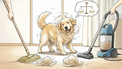 ダスキン モップ 犬の毛 掃除機 比較！日常の抜け毛対策に本当に効果的？それとも掃除機が最強なの？