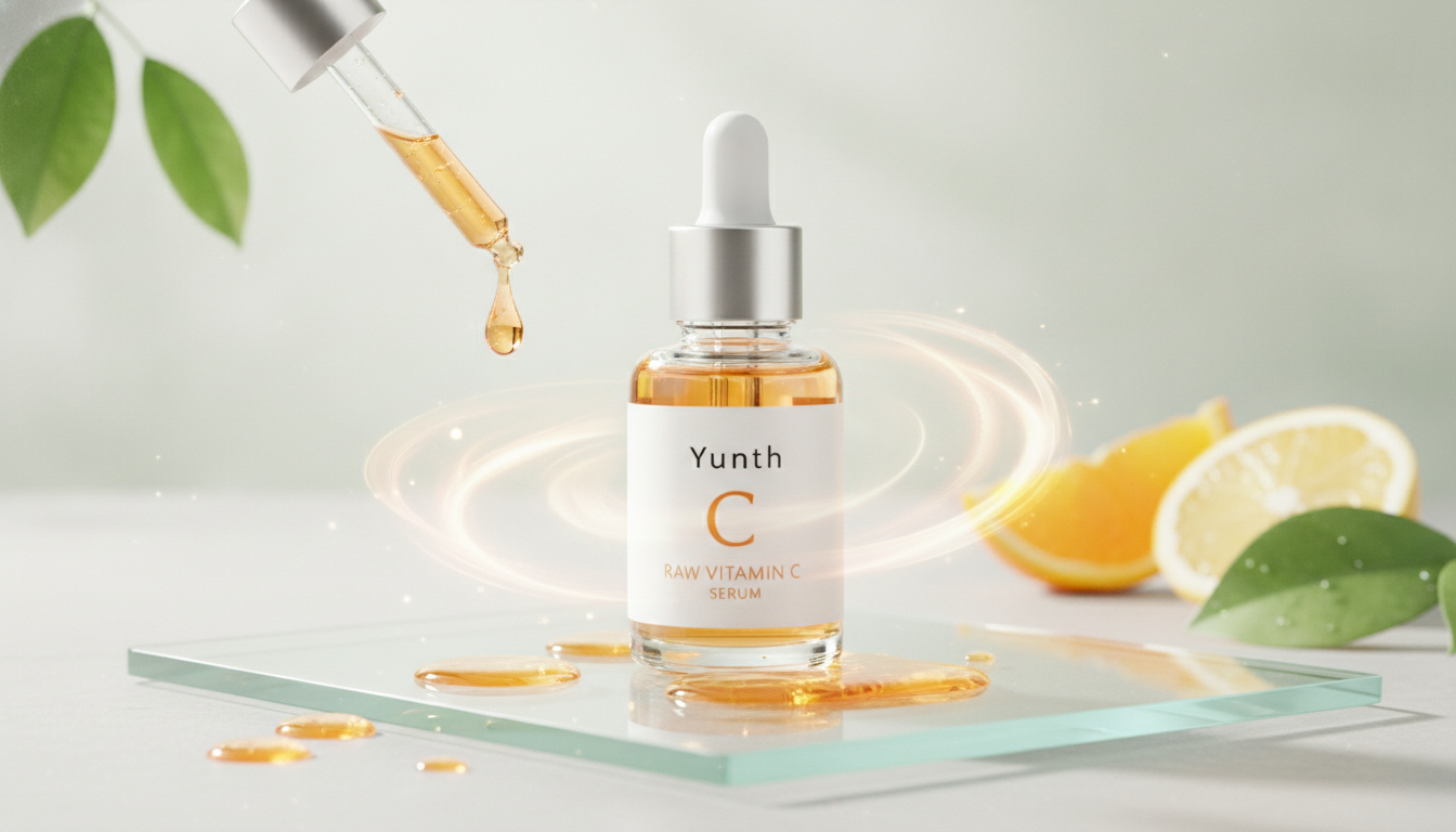 Yunth 生ビタミンC美容液 使ってみた 評判を徹底検証！「使用期限30秒」の生VCで肌のハリと透明感は本当に手に入る？