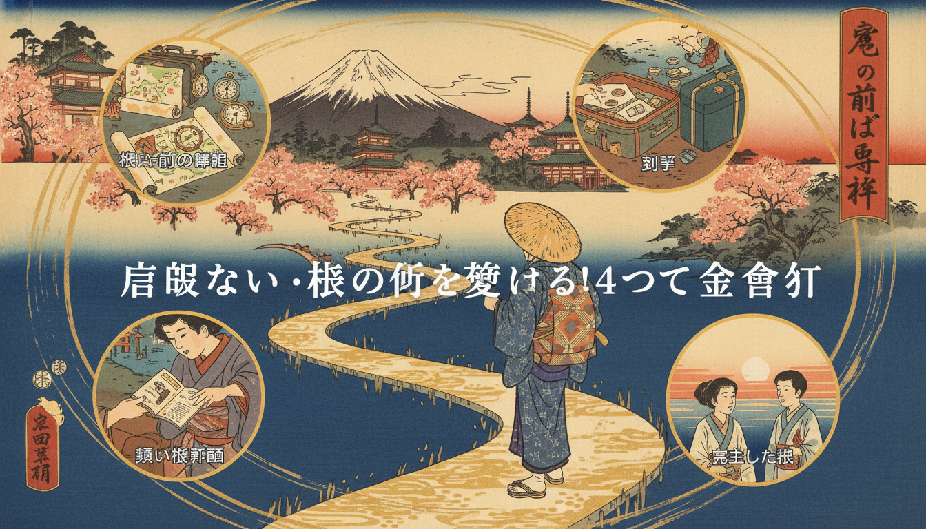 後悔しない旅の質を決める！４つの黄金律とは？