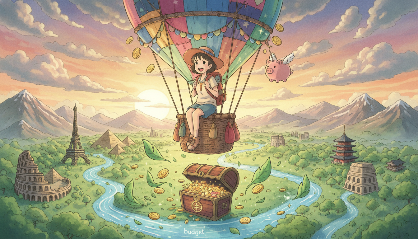 賢く旅費を抑えて最高の思い出を作る秘訣