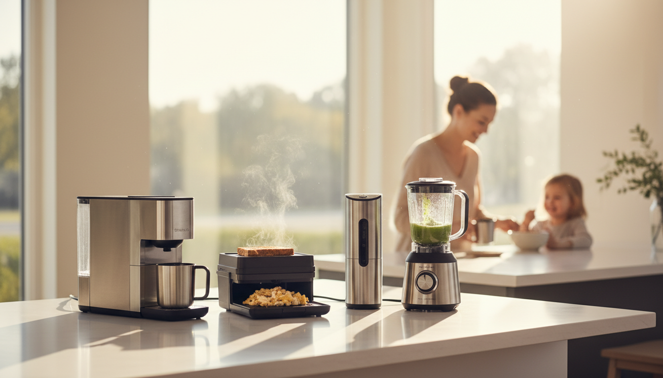 人気時短家電の口コミレビュー!本当に朝が変わるって本当?