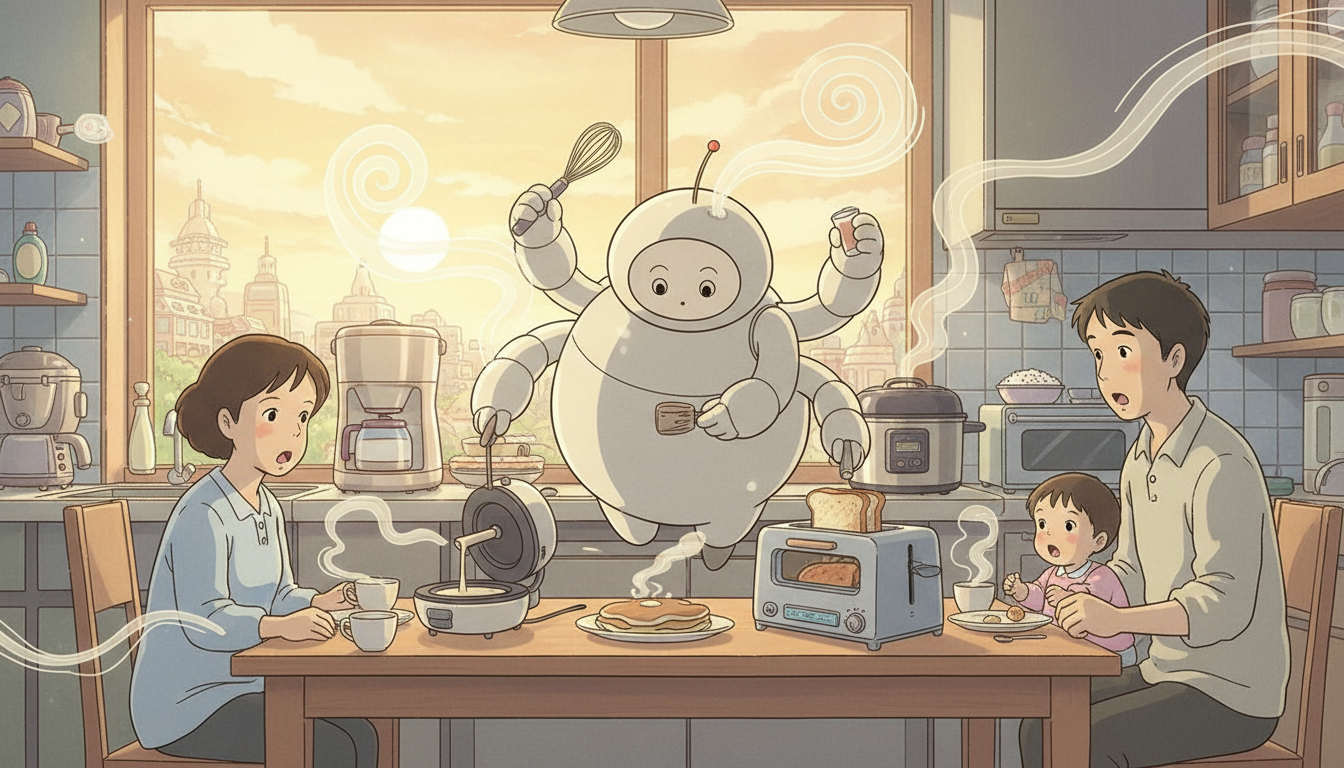 忙しい朝を劇的に変える時短家電の「驚きの実力」って一体?