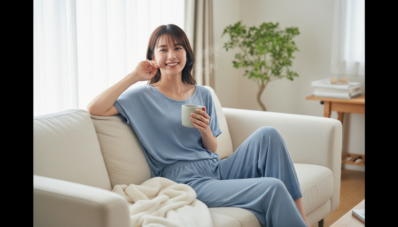 さらてろリブ ルームウェアセットは「今買うべき正解」です！