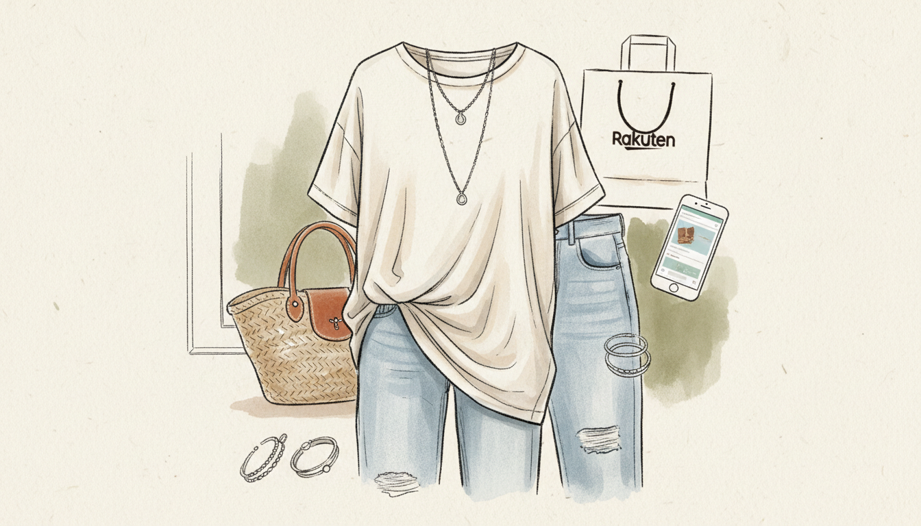 楽天で今買うべきは「antiqua系の綿100％ベーシックTシャツ」が正解！