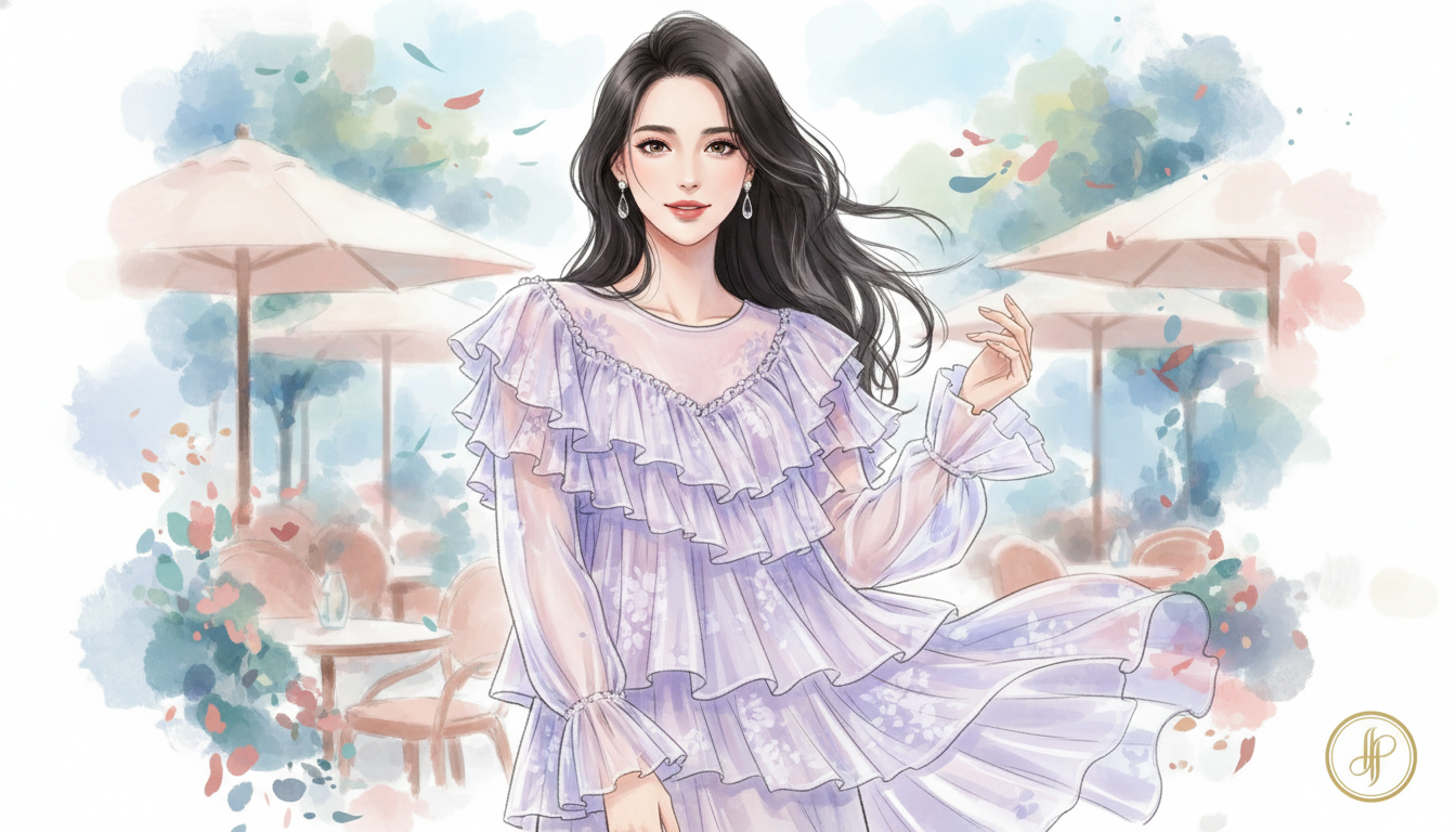 La-gemme系シアー・フリルデザイントップスは今すぐ買うべき「正解」アイテム！